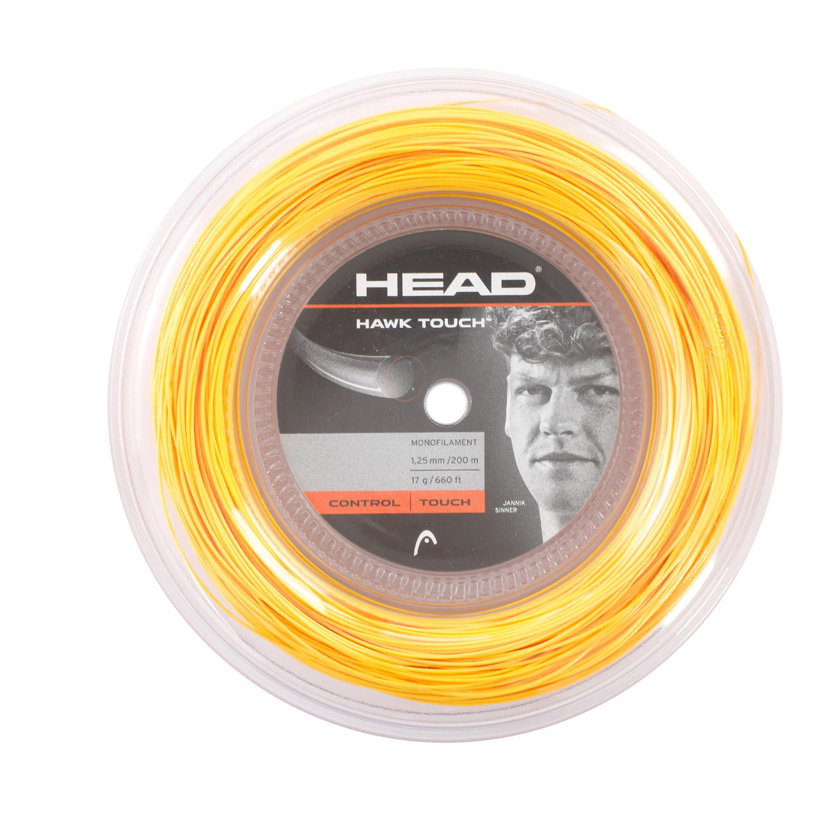 HEAD Hawk Touch Strenge, rulle 200m - lilla
