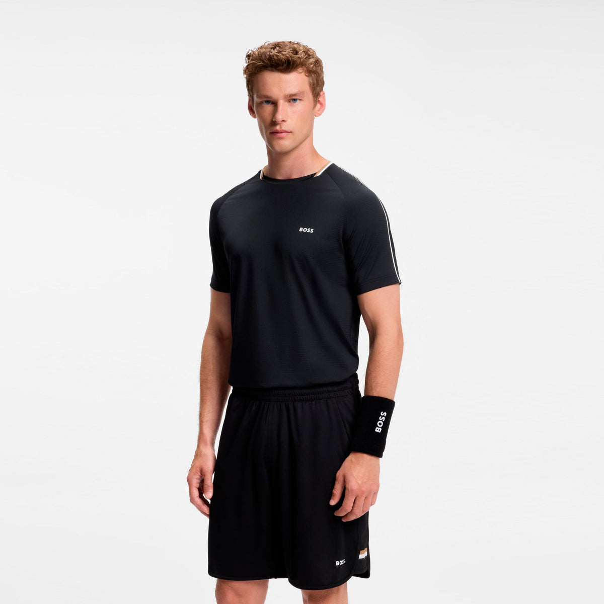 BOSS Court T-shirt Herrer - sort