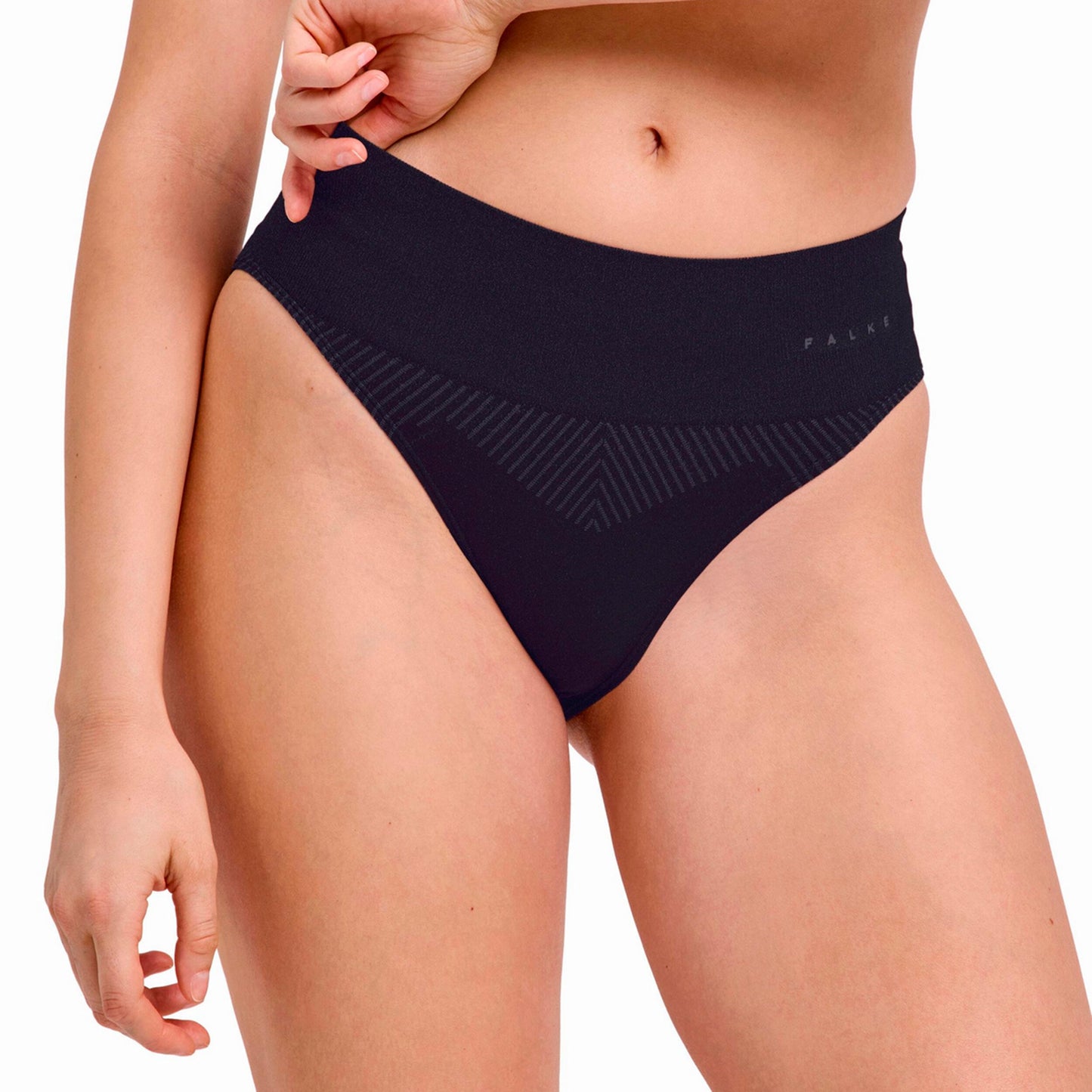 Falke Warm Brief High Waist Trusse Damer - sort
