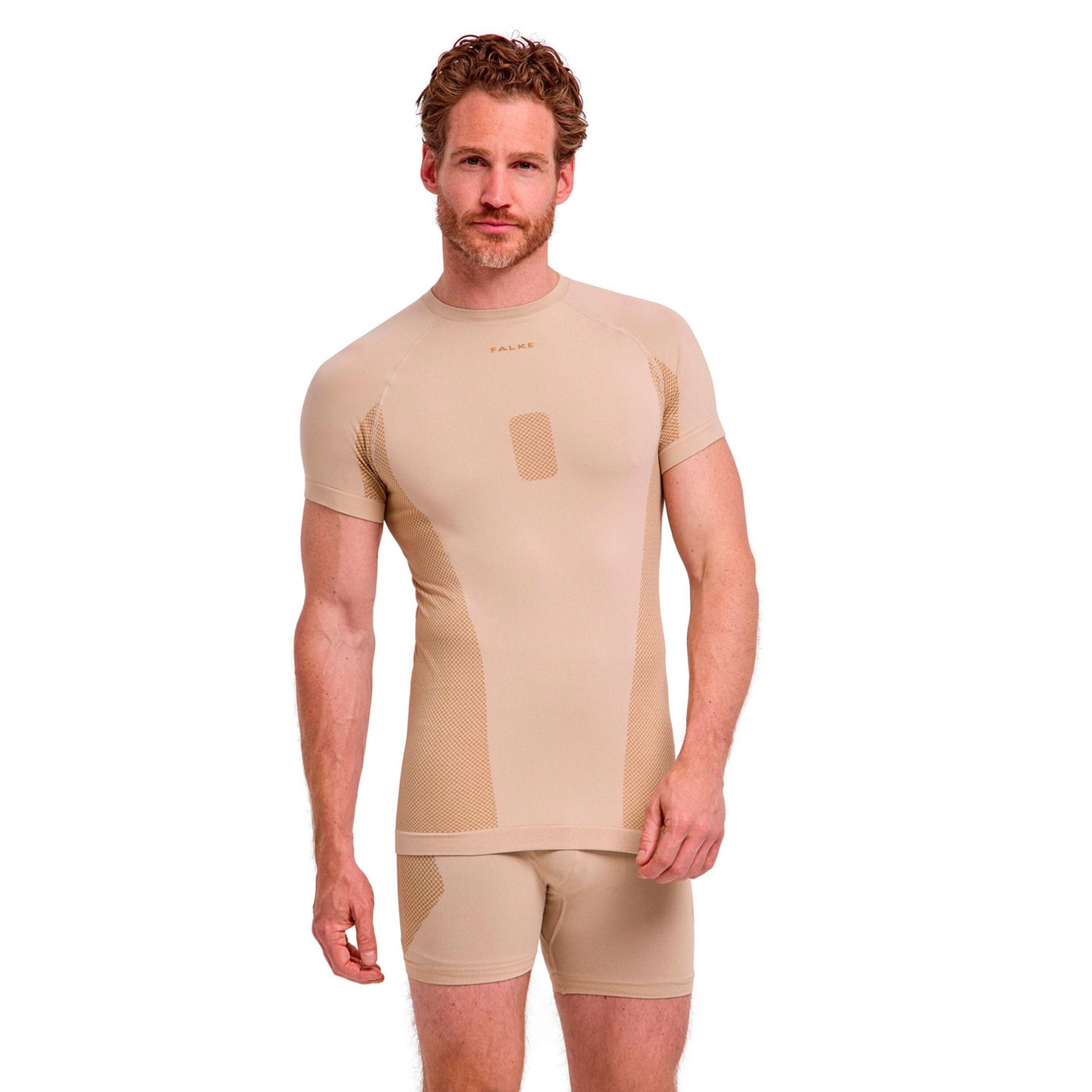 Falke Warm Trend  Vest Herrer - naturfarvet