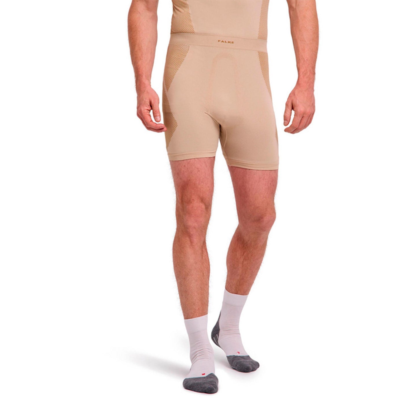 Falke Warm Trend  Stramme løbebukser Herrer - naturfarvet