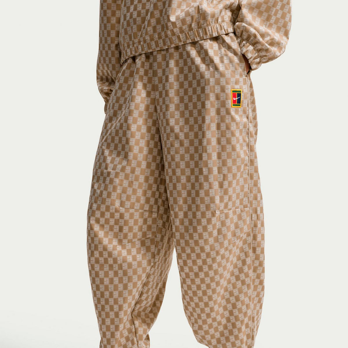 Nike Mid-Rise Oversized Træningsbukser Damer - beige