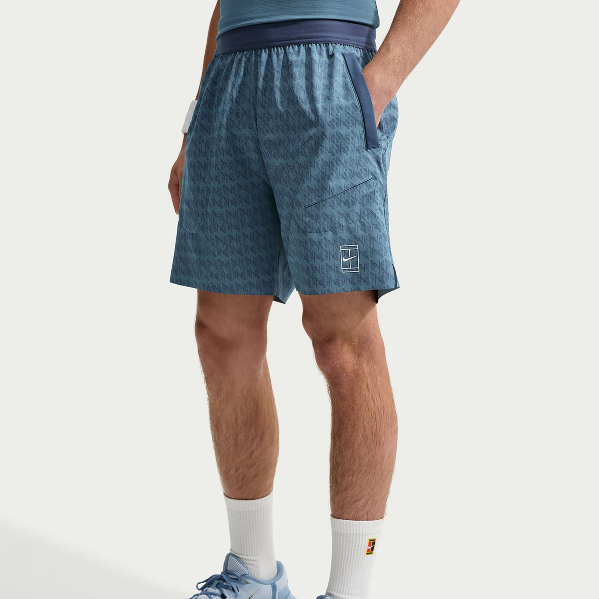 Nike Dri-Fit Shorts Herrer - blå-grå