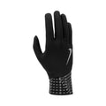 Pacer Lightweight Reflective  Løbehandsker Herrer - sort, sølv