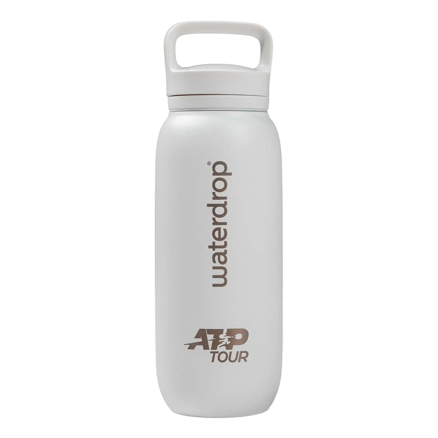 Dunlop Waterdrop Thermo Bottle 600ml Drikkeflaske - hvid, sølv