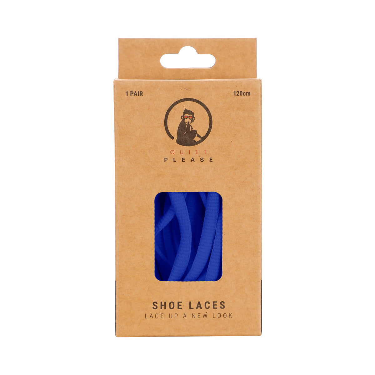 Quiet Please QP shoe laces 120cm Snørebånd - blå