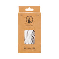 QP shoe laces 140cm Snørebånd - hvid