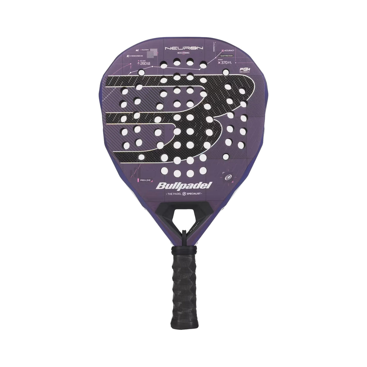 Bullpadel Neuron 02 EDGE 27 Padelketcher Test ketchere