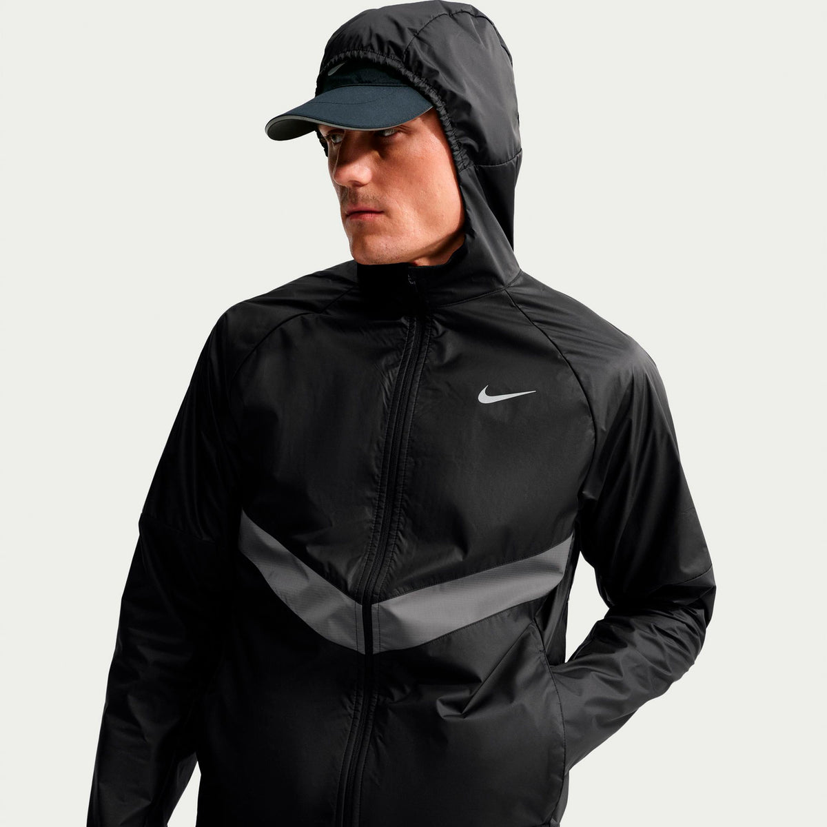 Nike Miler Therma-Fit  Løbejakke Herrer - sort, sort