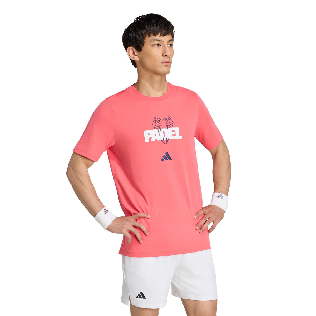 adidas G T-shirt Herrer - koral
