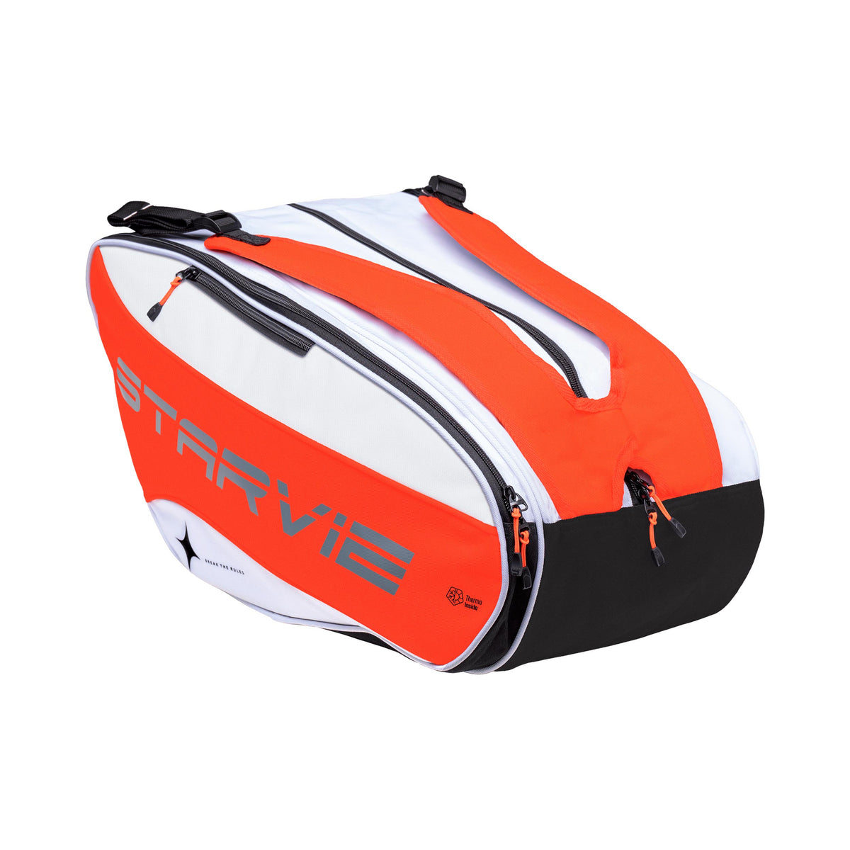Starvie Star Padelketchertaske - hvid, rød