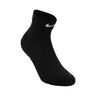 Fast Midweight Ankle Løbesokker Unisex - sort, grå