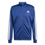 adidas Tøj adidas 3Stripes Træningsjakke Herrer-Blå,Hvid