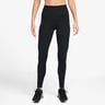 Dri-FIT One High Rise Stramme L&oslash;bebukser Damer-Sort