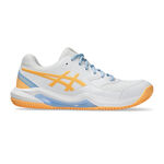 ASICS Padel-sko ASICS Gel-Dedicate 8 Padelsko Damer-Hvid,Orange