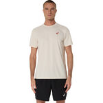 ASICS Tøj ASICS Court Graphic T-shirt Herrer - beige, 