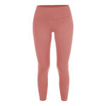 Nike T&oslash;j Nike Dri-Fit High Waisted 7/8 Stramme L&oslash;bebukser Damer-Pink,Sort
