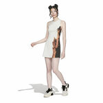 adidas Tøj adidas Y-3 Wow Kjole Damer-Creme,Flerfarvet