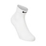 Fast Midweight Ankle Løbesokker Unisex - hvid, neongrøn