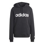 adidas Tøj adidas Essentials Linear Hættetrøje Damer-Sort,Hvid