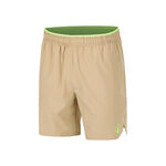 Quiet Please Tøj Quiet Please Wild Slam Shorts Herrer-Beige,Neongrøn
