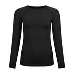 Odlo T&oslash;j Odlo BL Top Crew Neck Performance Light Eco Shirt,Lang&aelig;rmet Damer-Sort