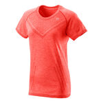 Wilson Tøj Wilson Power Seamless T-shirt Damer-Koral
