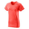 Power Seamless T-shirt Damer-Koral