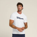 Wilson Tøj Wilson Easy Street T-shirt Herrer-Hvid