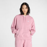 New Balance Tøj New Balance Essentials French Terry Hættetrøje Damer-Rosa