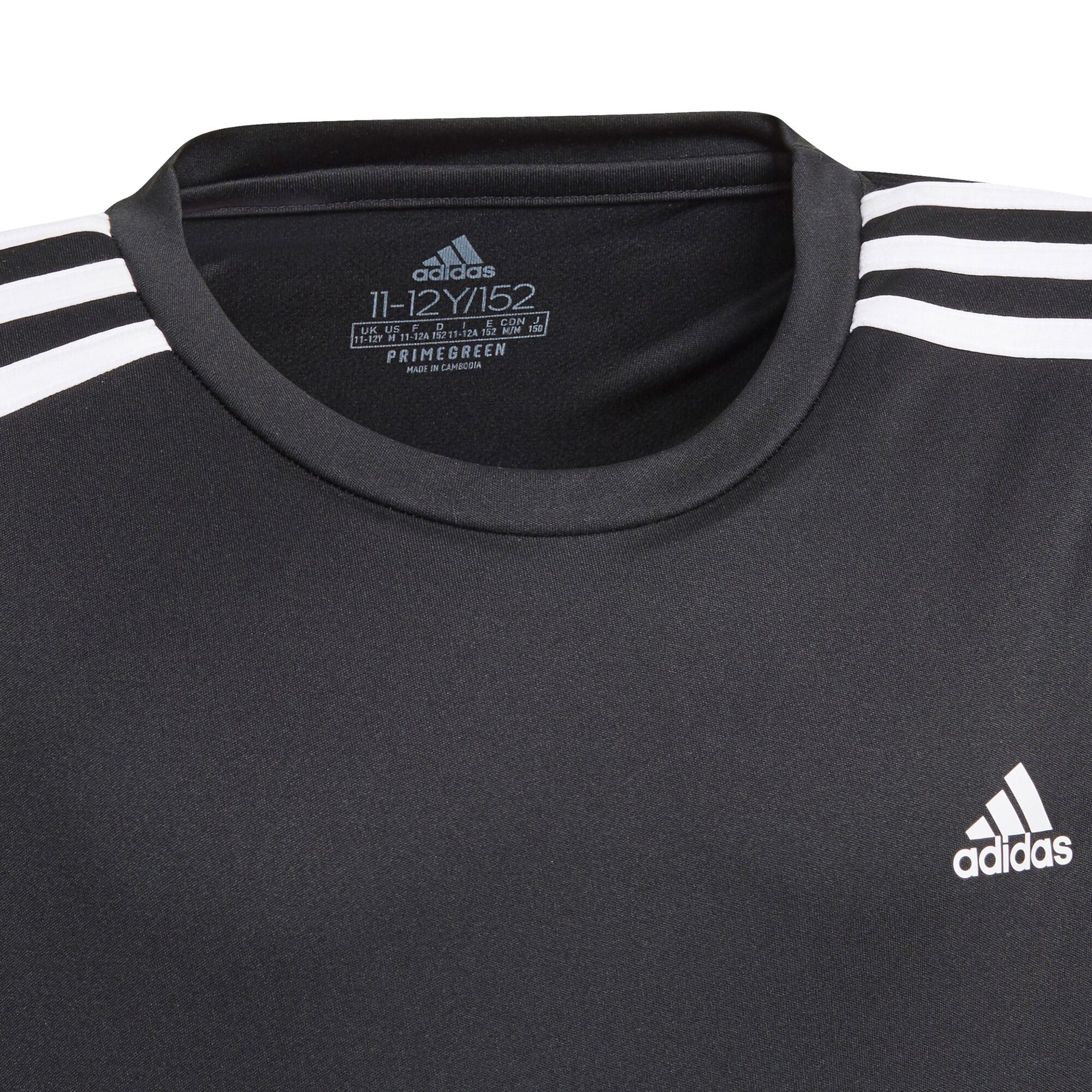 Postkort lotus gnist adidas 3 Stripes T-shirt Drenge - Sort, Hvid køb online | Tennis-Point