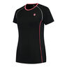Hypercourt Crew T-shirt Damer-Sort