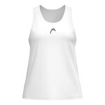 HEAD T&oslash;j HEAD Club 25 Tech Tanktop Damer-Hvid