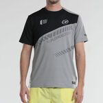Bullpadel Tøj Bullpadel Lucio T-shirt Herrer - grå, sort