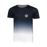 Crew Gradiant T-shirt Drenge-Mørkeblå,Hvid