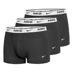 Nike T&oslash;j Nike Everyday Cotton Strech Boxer Trunk Boksershorts Pakke Med 3 Herrer-Sort,Hvid