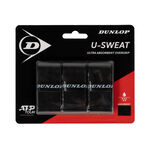 Dunlop Overgrips Dunlop  U-Sweat Pakke med 3 - sort