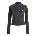 adidas Tøj adidas Essentials 1/4 Zip Shirt,Langærmet Damer-Sort