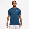 Dri-Fit Victory Court Solid Polo Herrer - petrol, hvid