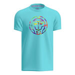 BIDI BADU Tøj BIDI BADU Kaleido Chill T-shirt Herrer-Turkis