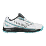 Mizuno Tennissko Mizuno Break Shot 4  Tæppesko Damer - hvid, turkis