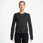 Nike T&oslash;j Nike One Classic Dri-FIT Longsleeve Shirt,Lang&aelig;rmet Damer-Sort