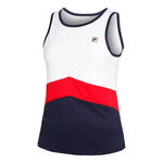 Fila Tøj Fila Cleo Tanktop Damer-Hvid,Flerfarvet