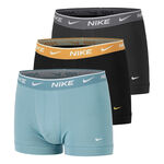 Nike Tøj Nike Everyday Cotton Stretch Boksershorts Pakke Med 3 Herrer-Lyseblå,Mørkegrå