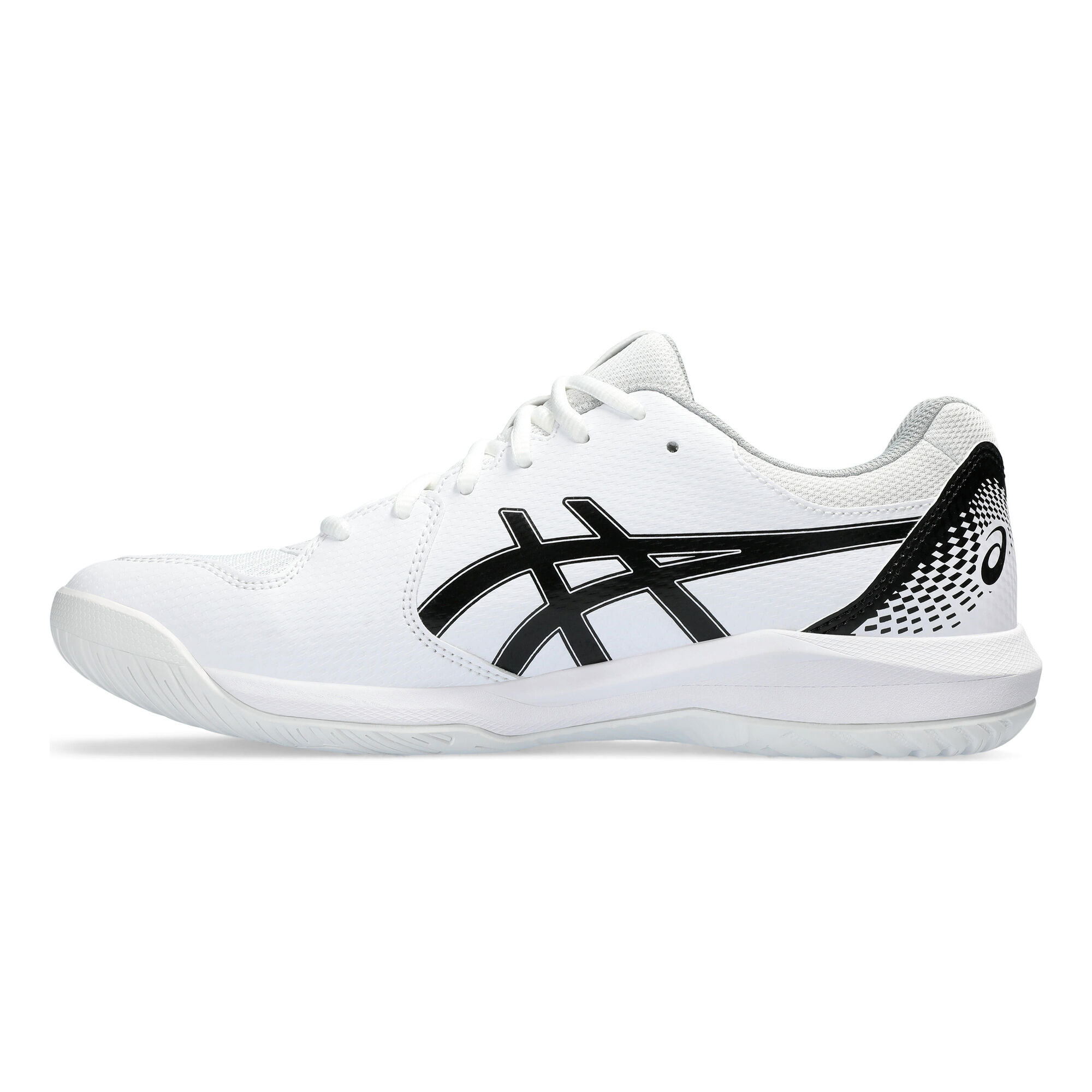 Motivering Scully Skinne ASICS Gel-Dedicate 8 Allcourt-sko Herrer - Hvid, Sort køb online |  Tennis-Point