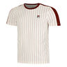Stripes Jascha 2 T-shirt Herrer-Hvid,Mørkerød