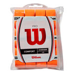 Wilson Overgrips Wilson Burn Pro Overgrip Pakke Med 12-Orange