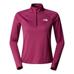 The North Face Tøj The North Face Sunriser 1/4 Zip Løbetrøje Damer-Berry
