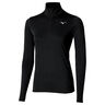 Core Impulse Half Zip Løbetrøje Damer - sort, 