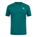 Diadora Tennist&oslash;j Diadora Match T-shirt Herrer-m&oslash;rkegr&oslash;n